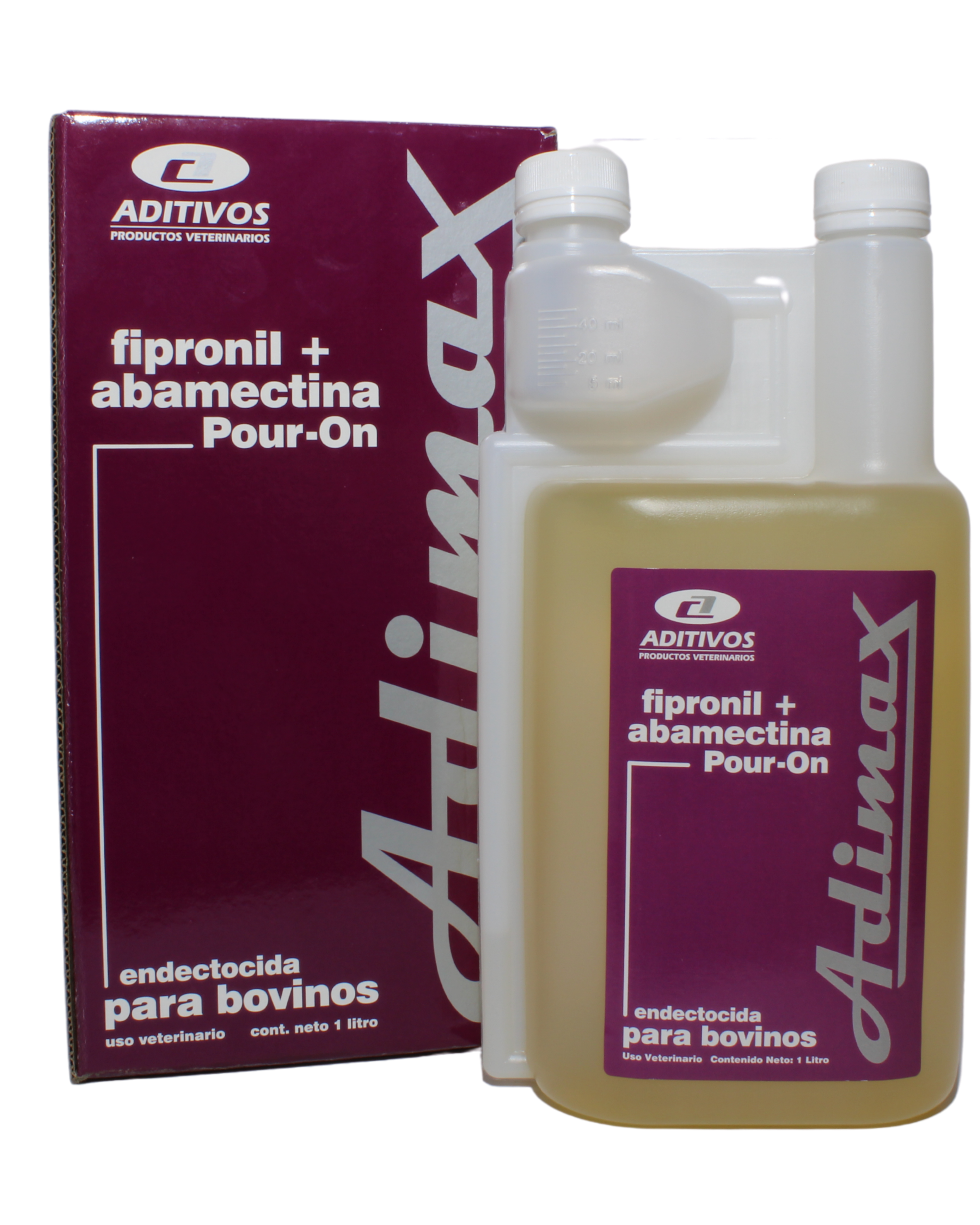 Adimax fipronil + abamectina Pour-On