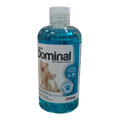 Shampoo Dominal para mascotas