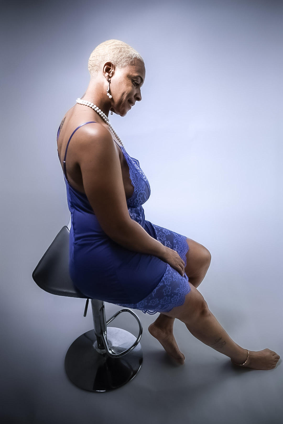Blue Enchantress – Slip Dress
