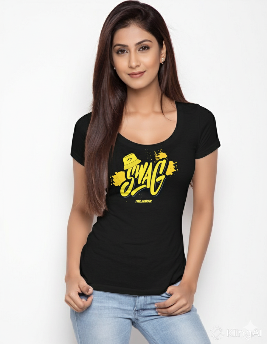 Black Swag Graphic T-Shirt