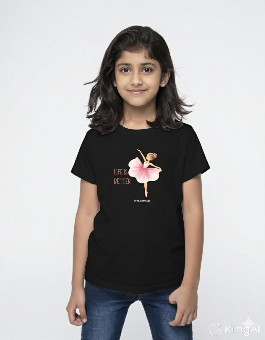 Ballerina Graphic T-Shirt