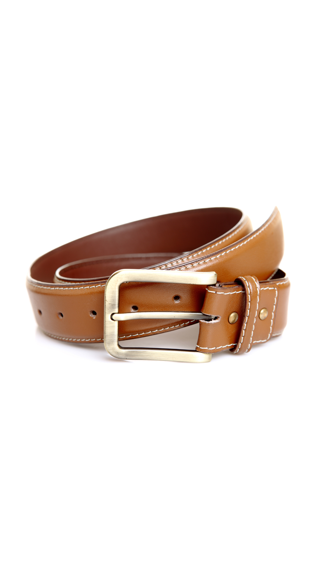 Classic Brown Leather Belt