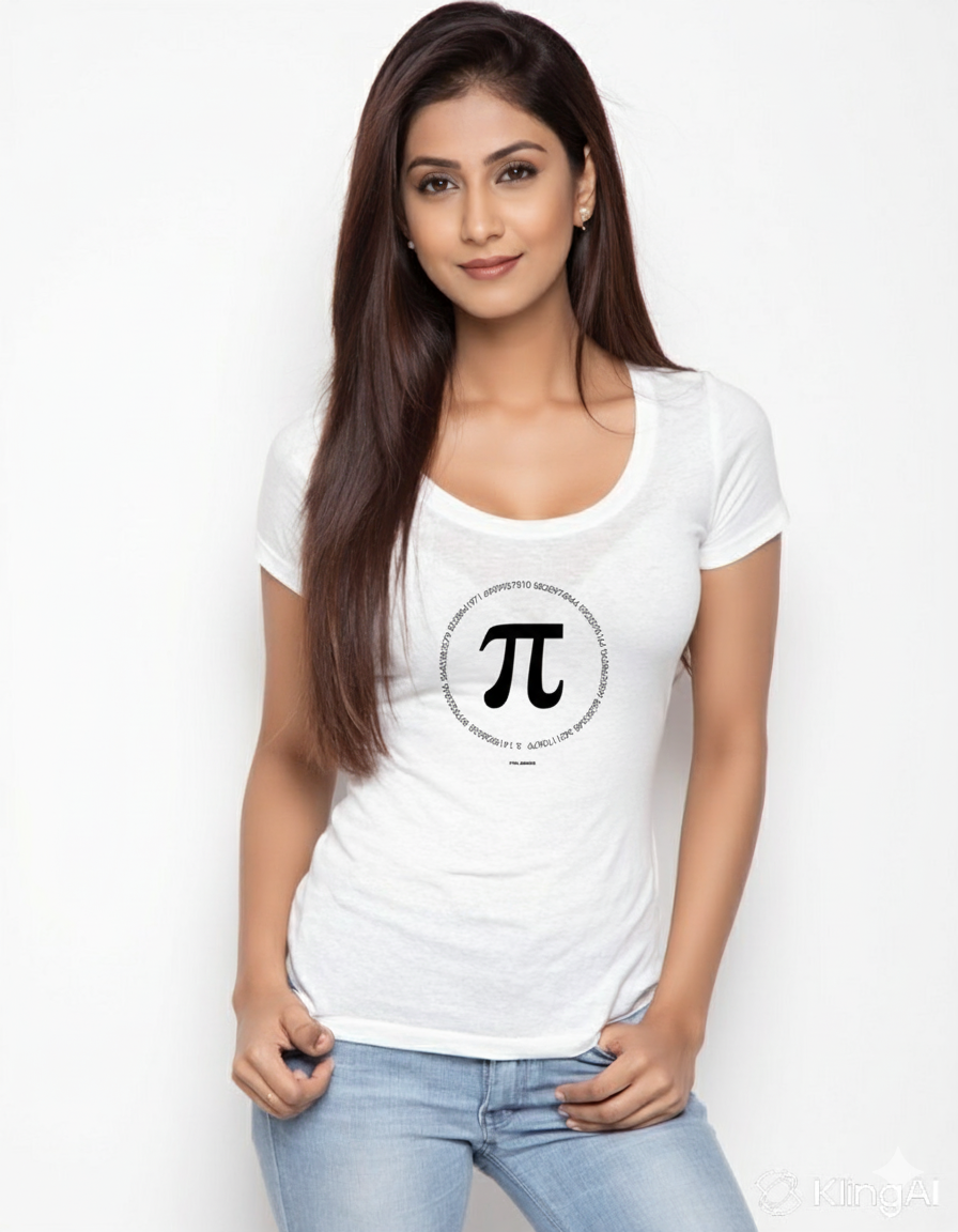 Mathematical Pi Symbol T-shirt
