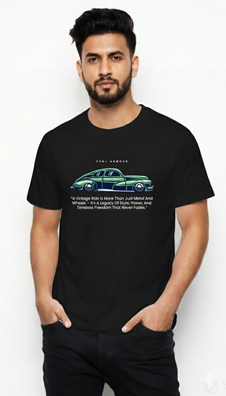 Vintage Car Graphic T-Shirt