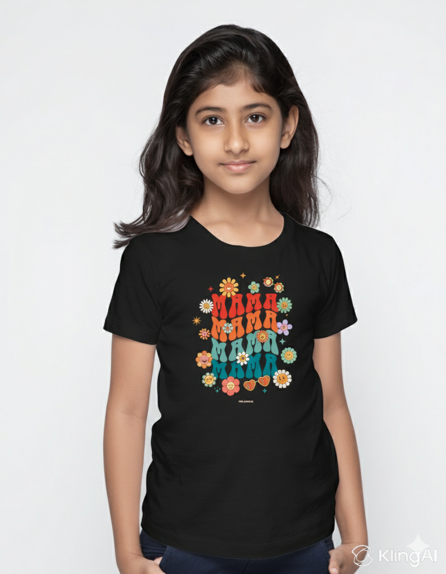 Retro Floral Graphic T-shirt