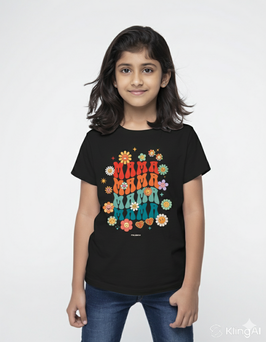 Retro Floral Graphic T-shirt