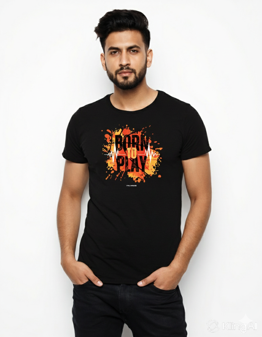 Born to Play Graphic T-Shirt