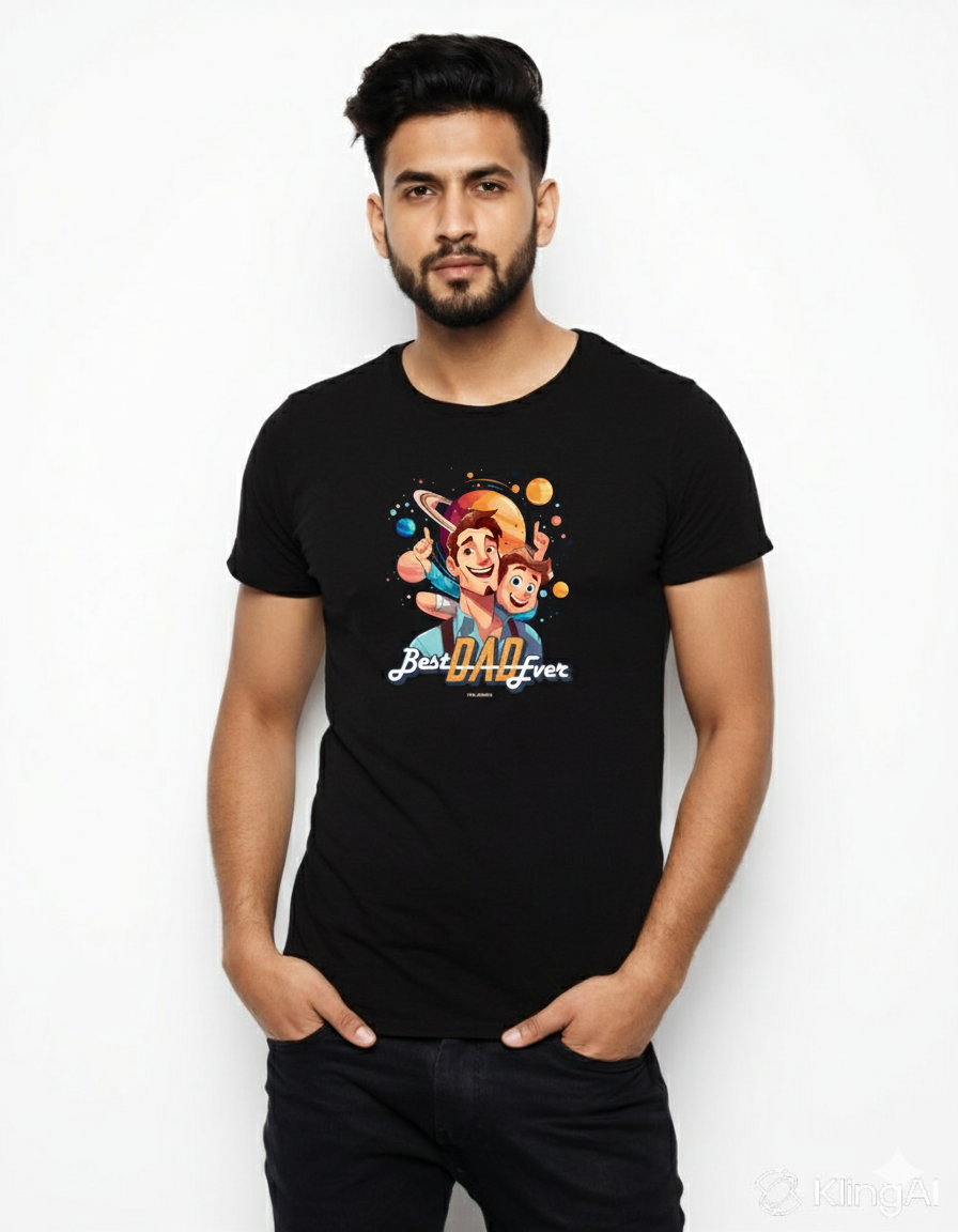 Best Dad Ever Graphic T-Shirt