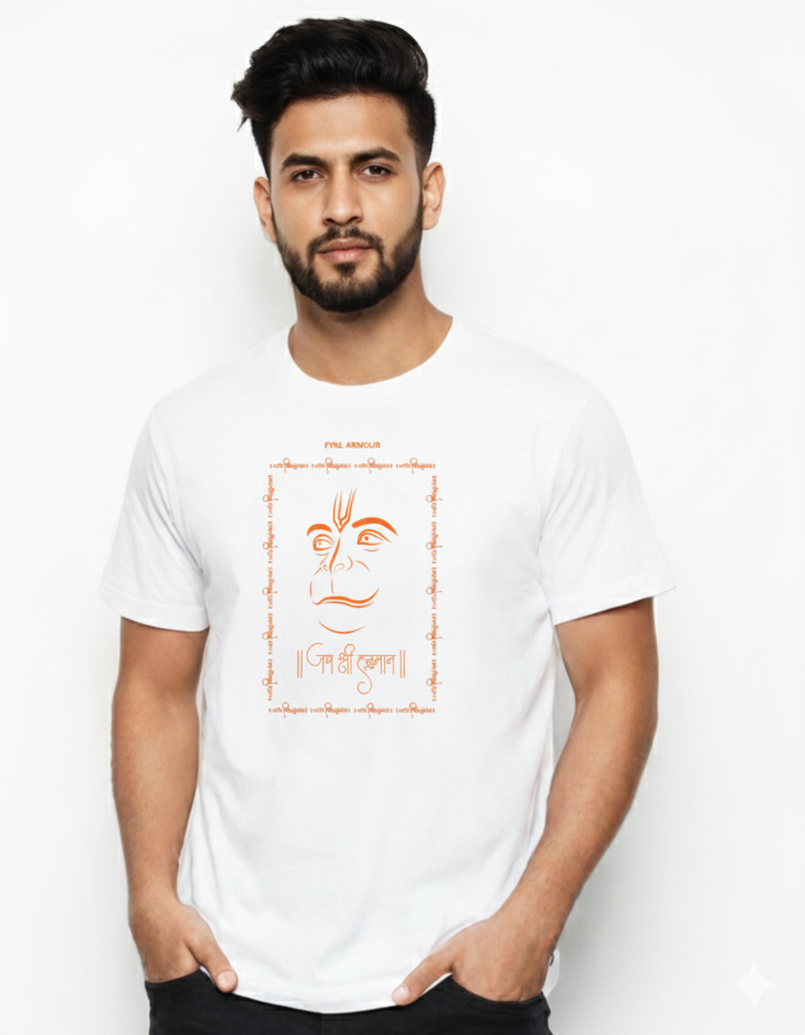 Graphic Printed White T-Shirt