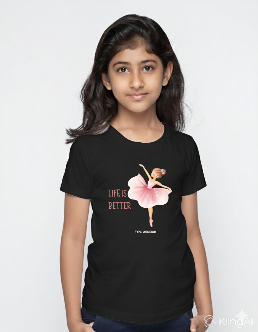 Ballerina Graphic T-Shirt
