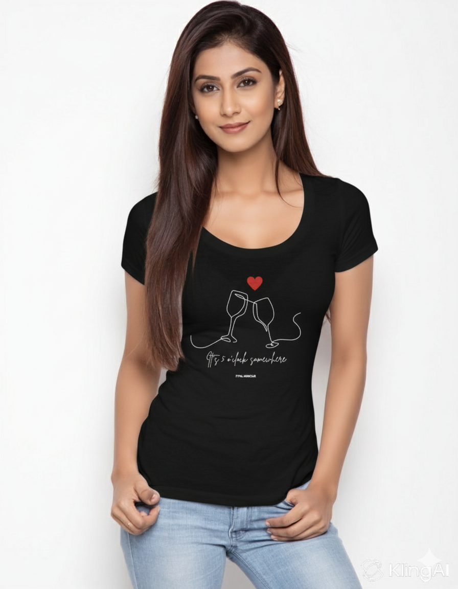 Black Graphic T-shirt