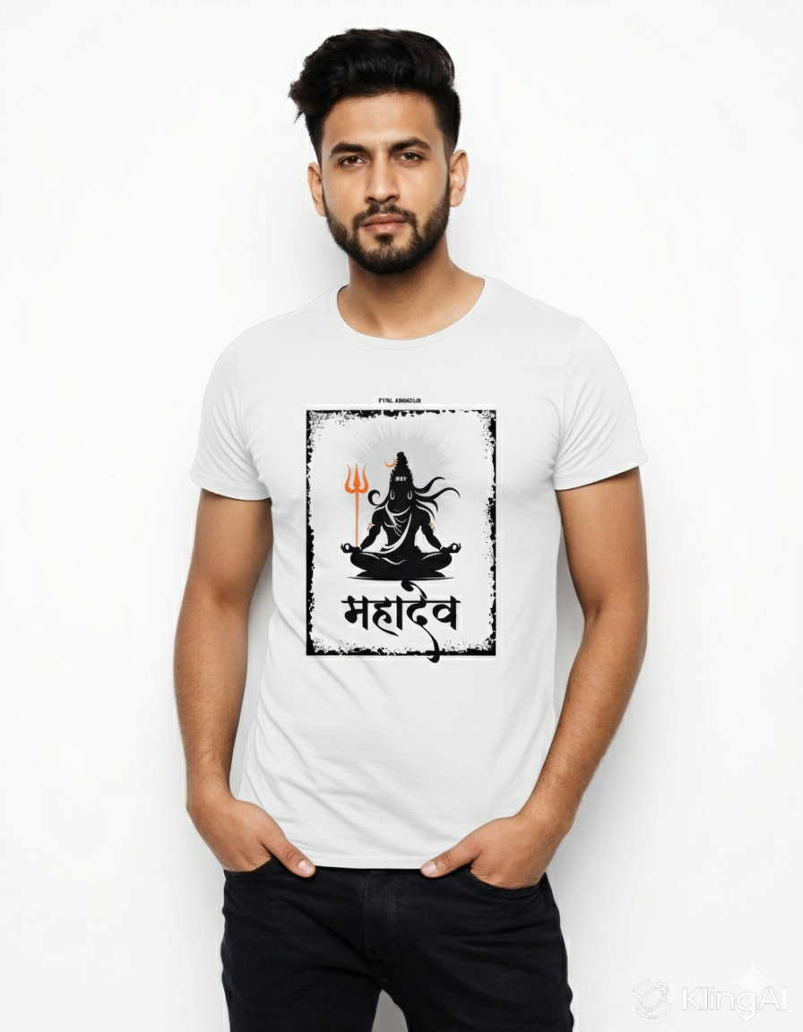 Mahadev Graphic T-shirt