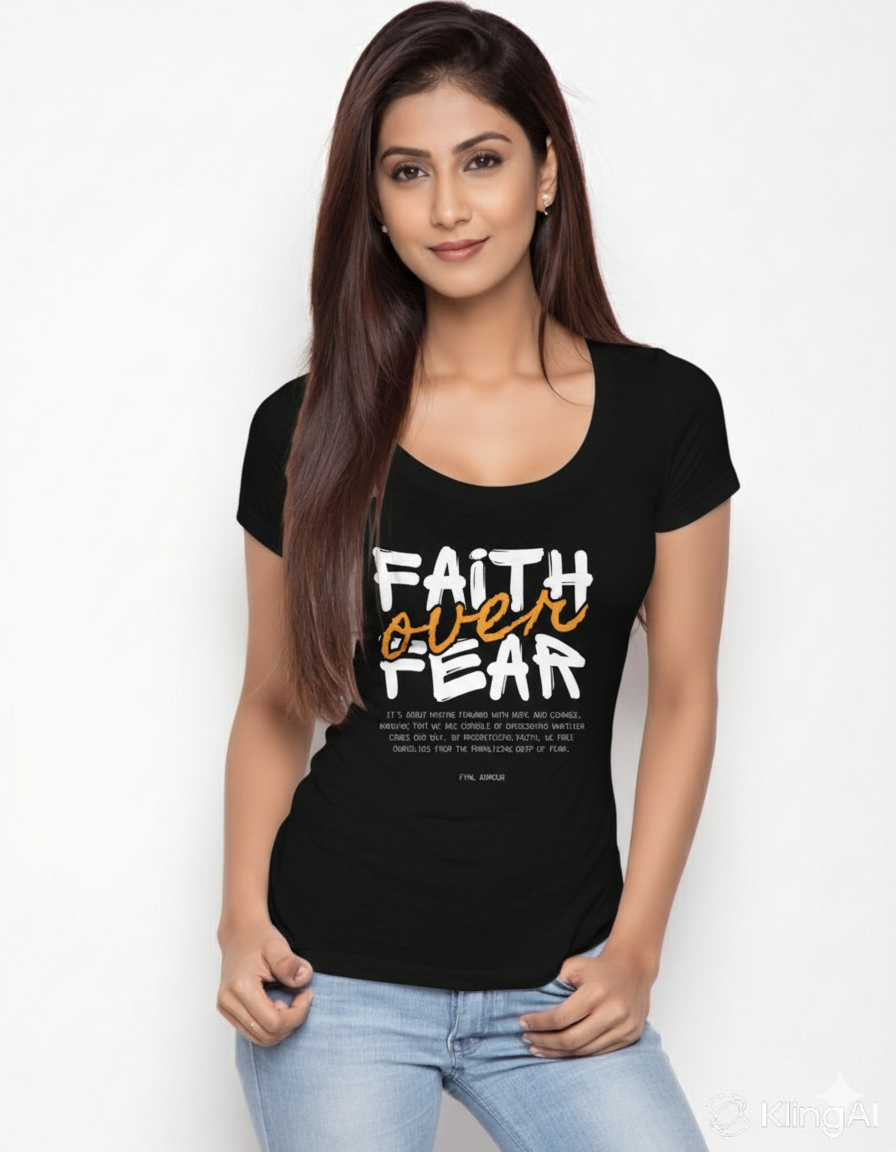 Faith Over Fear Graphic T-Shirt
