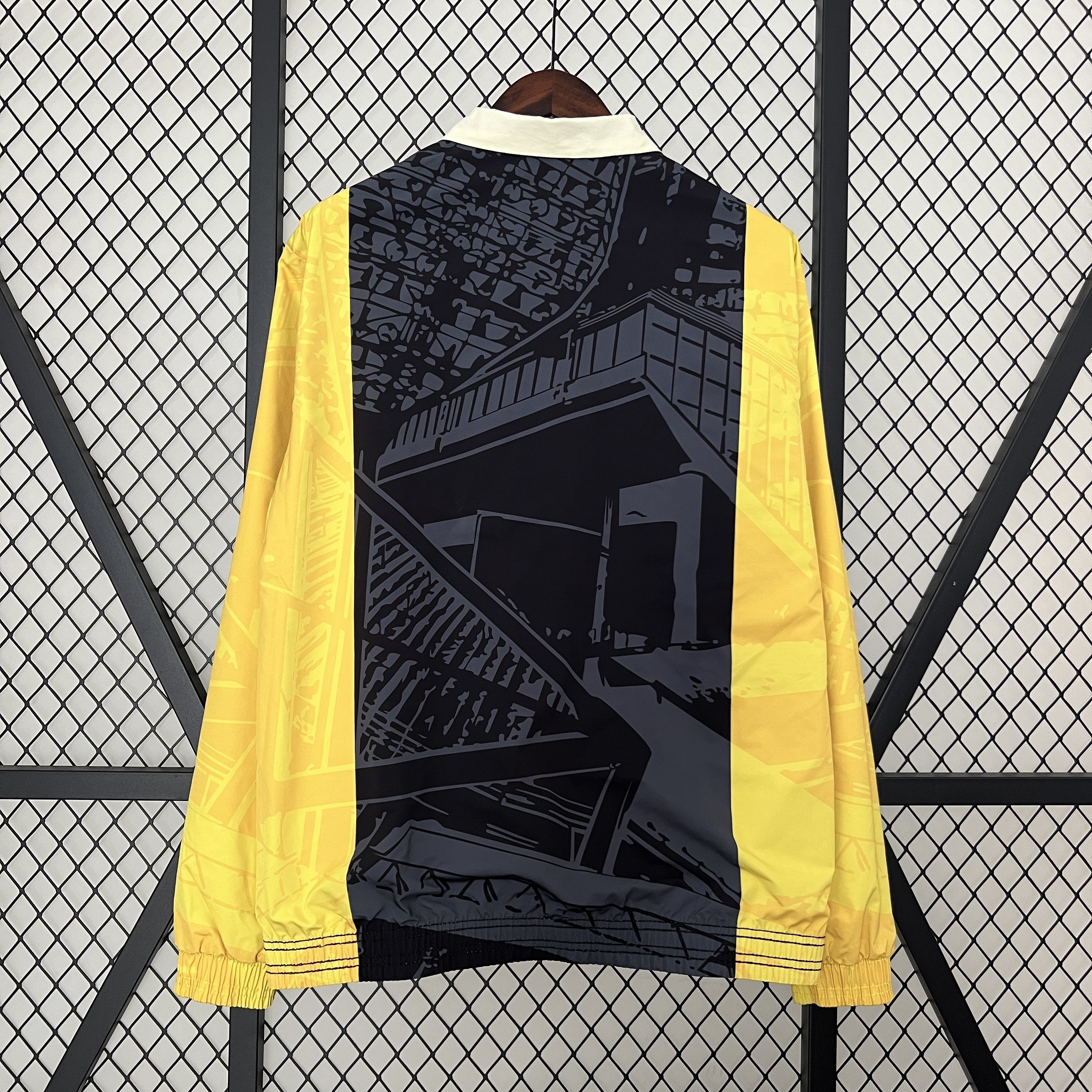 Borussia Dortmund Jacket Windbreaker Reversible