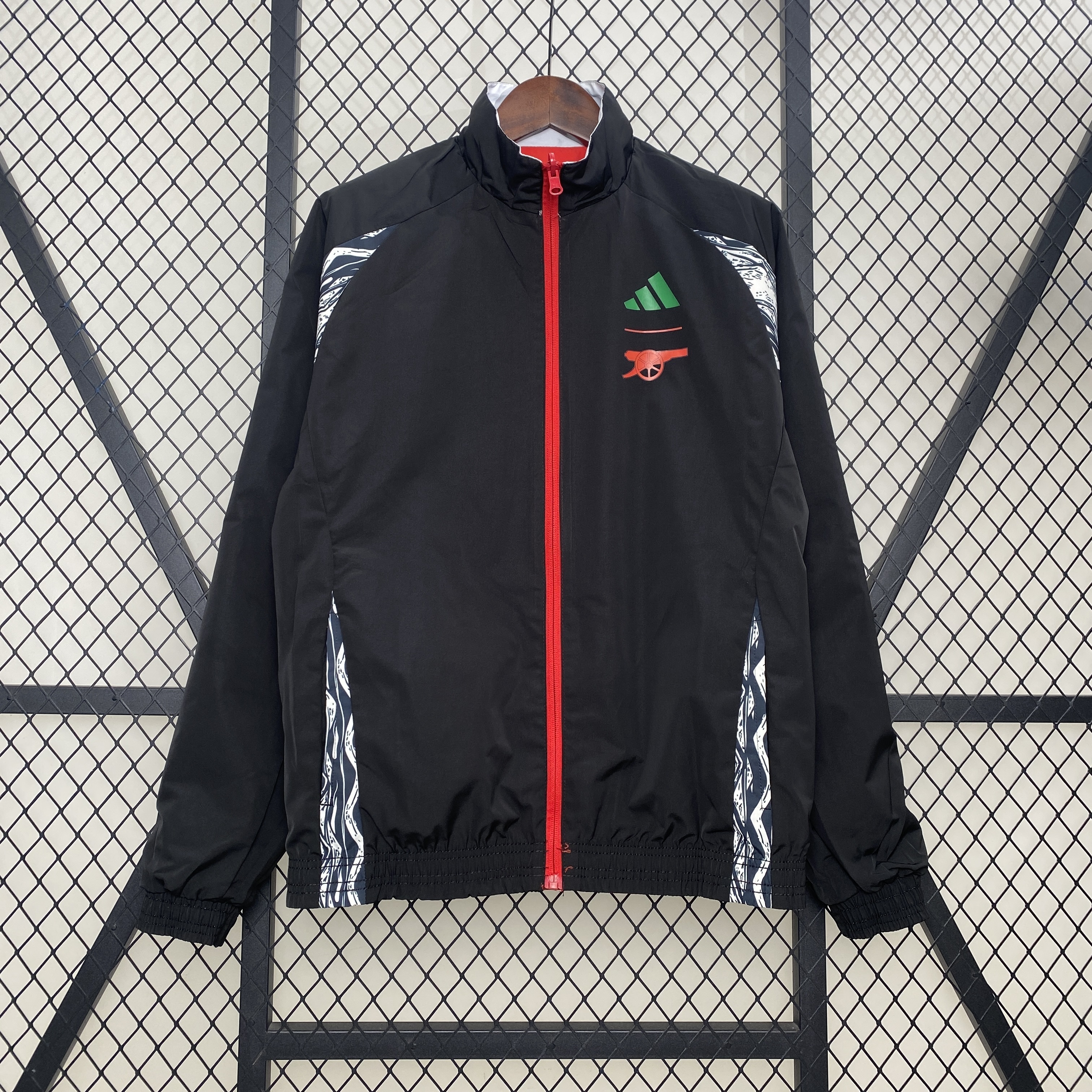 Arsenal Jacket Windbreaker Reversible