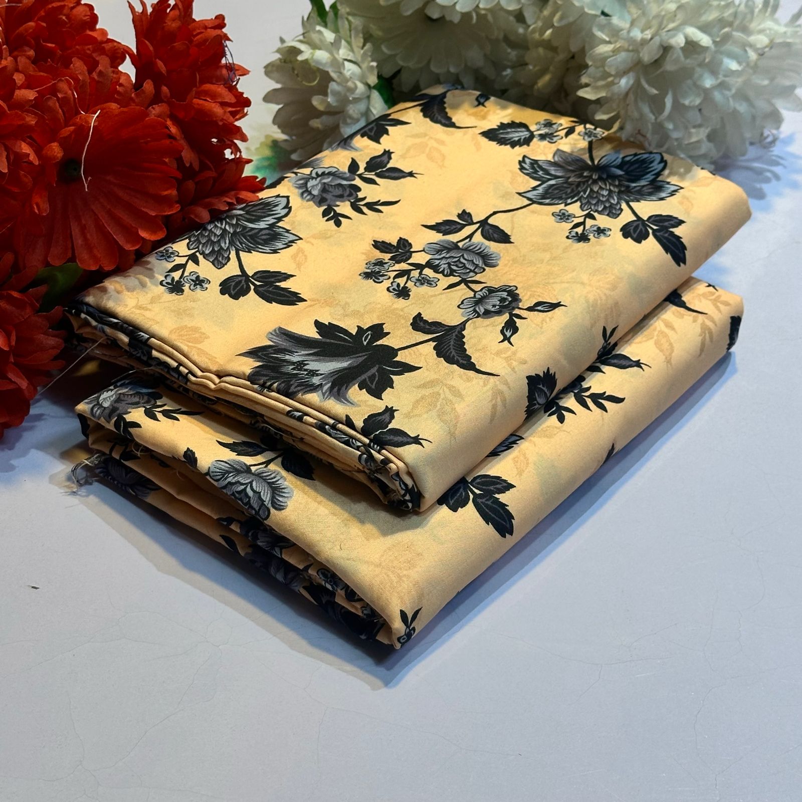 MIcro Polo Cotton - 2 Pcs Suit - D 14