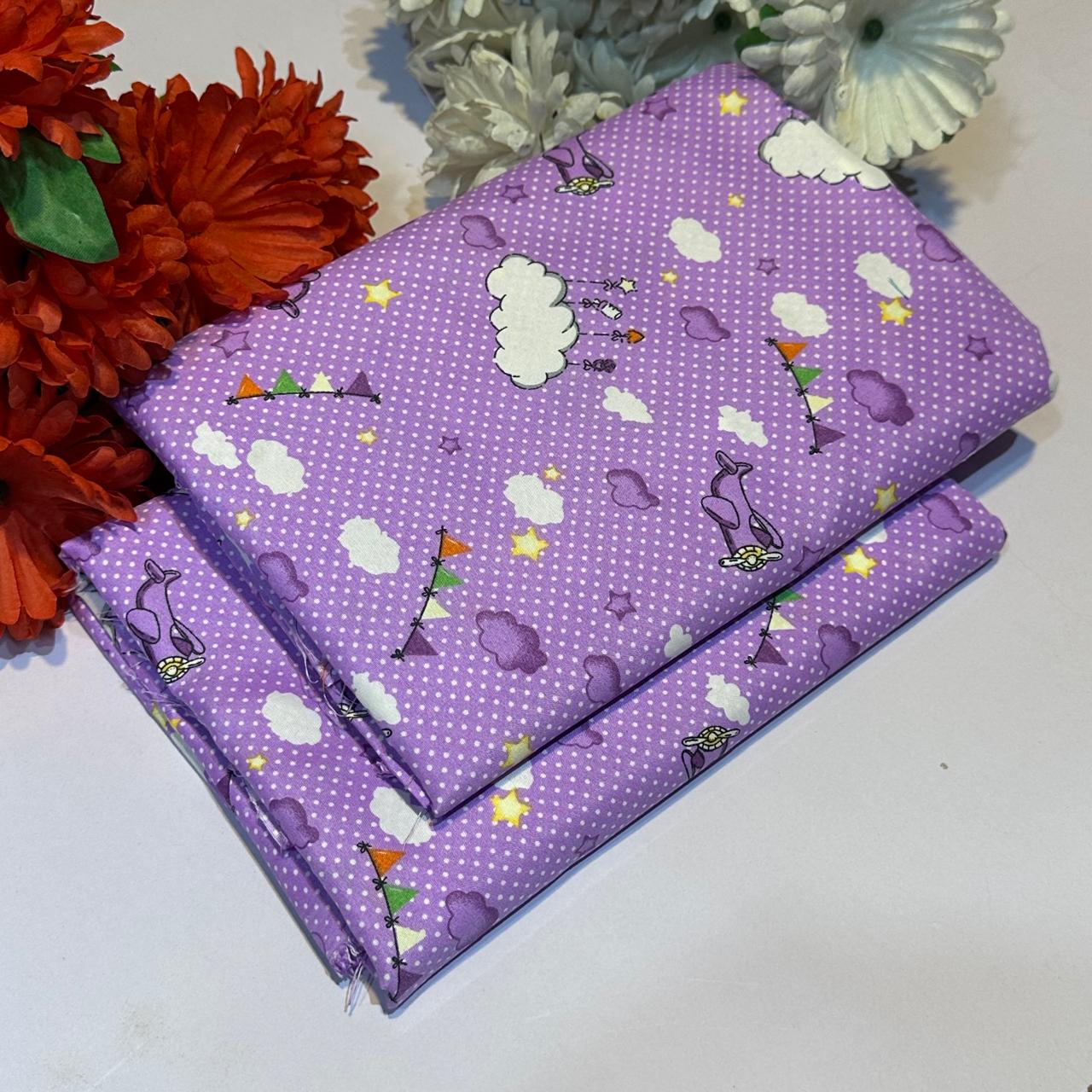 MIcro Polo Cotton - 2 Pcs Suit - D 74
