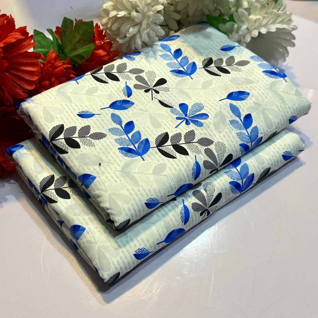 MIcro Polo Cotton - 2 Pcs Suit - D 53
