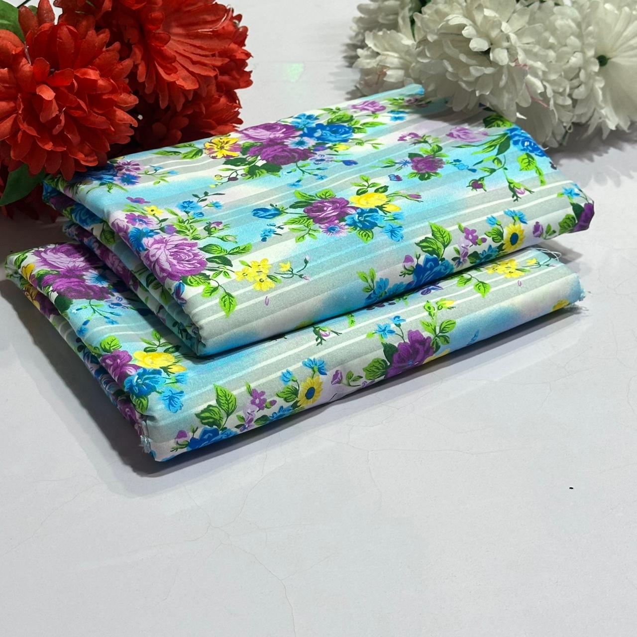 MIcro Polo Cotton - 2 Pcs Suit - D 97