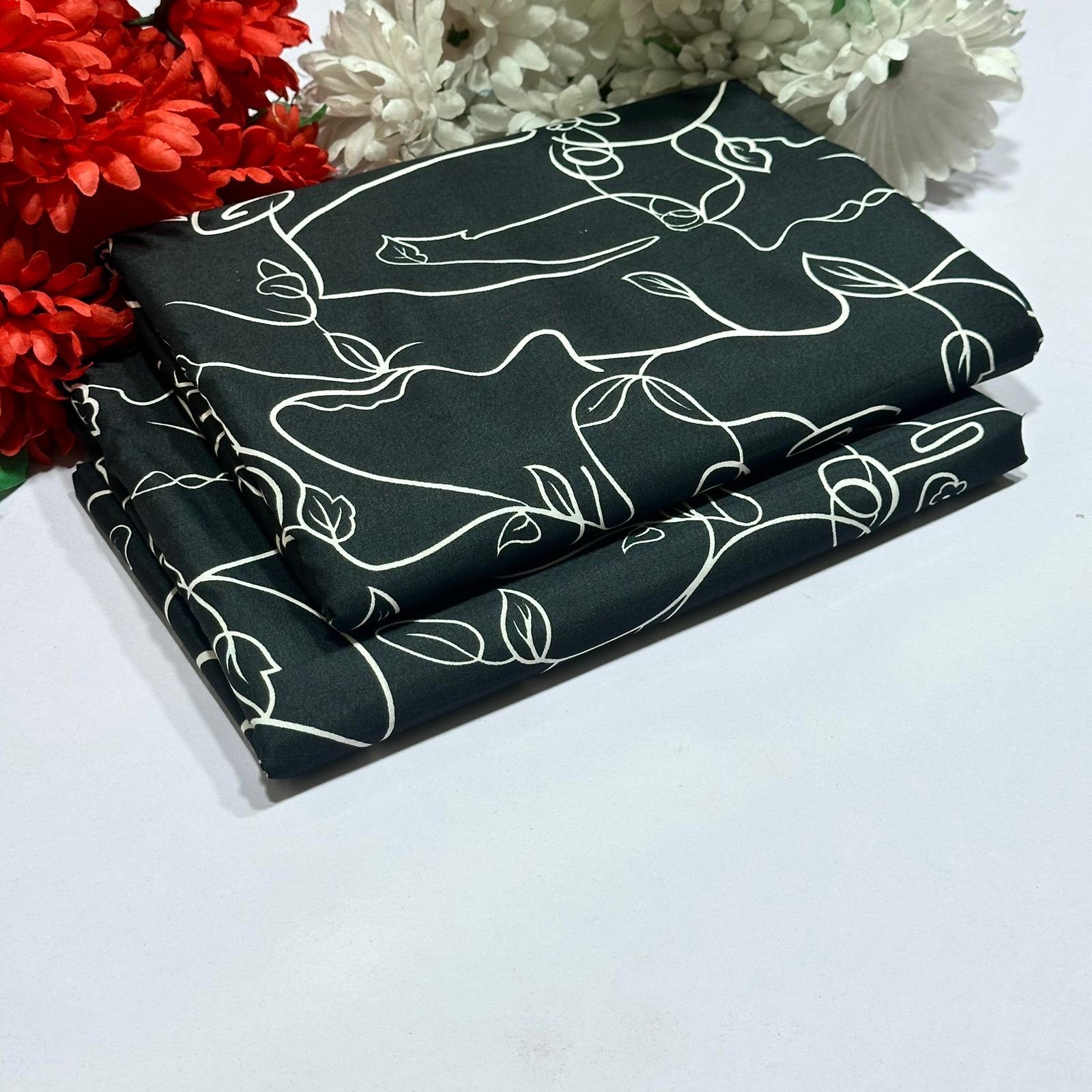 MIcro Polo Cotton - 2 Pcs Suit - D 32