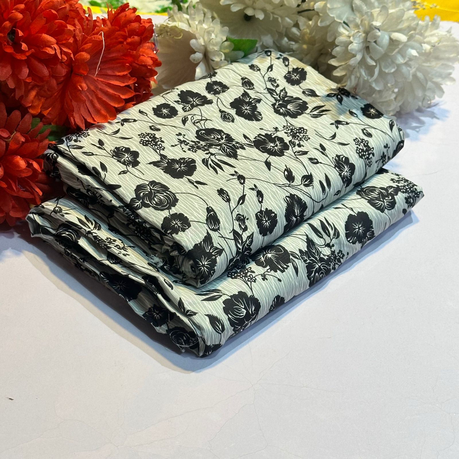 MIcro Polo Cotton - 2 Pcs Suit - D 22