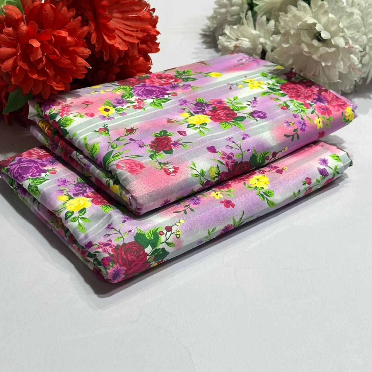 MIcro Polo Cotton - 2 Pcs Suit - D 95