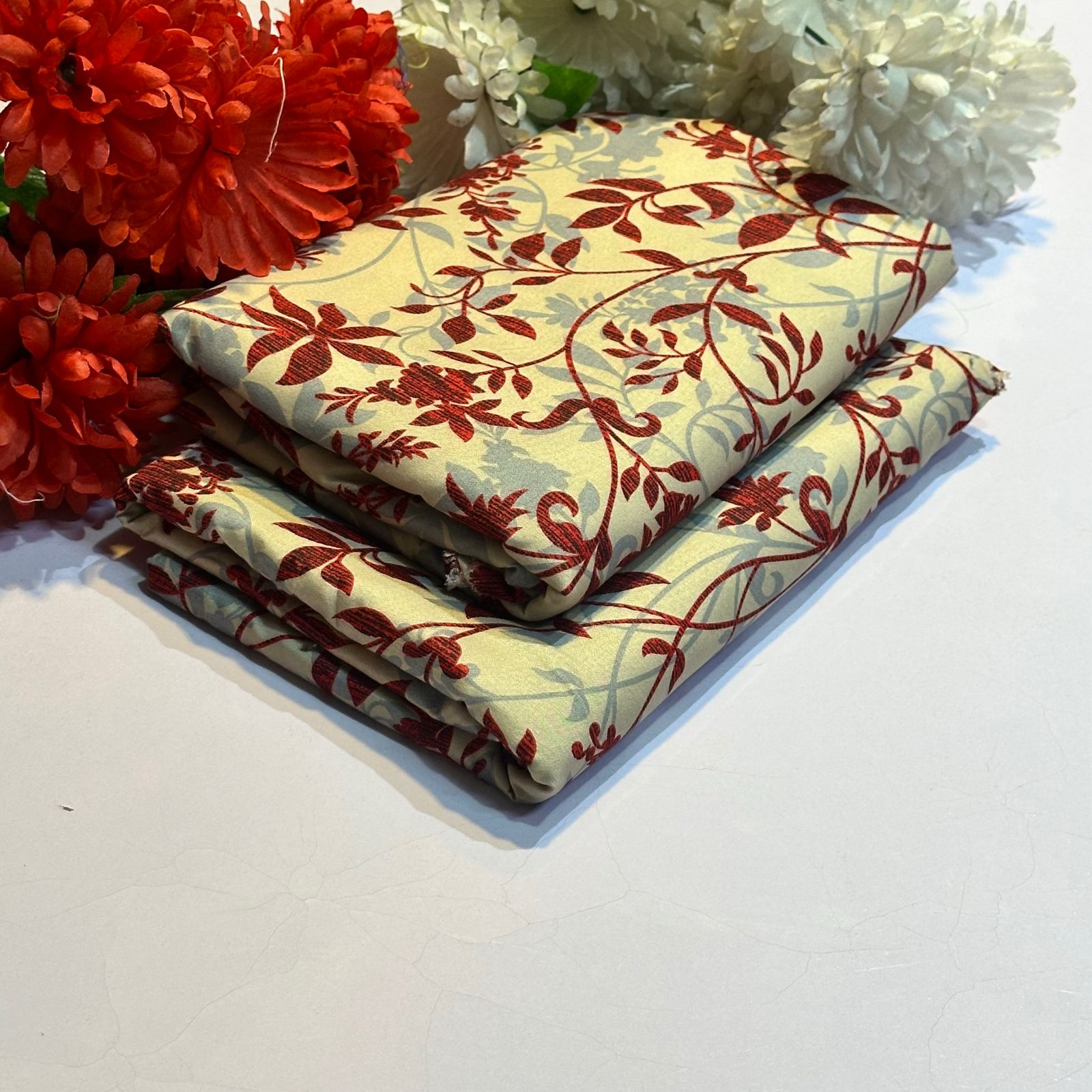 MIcro Polo Cotton - 2 Pcs Suit - D 18