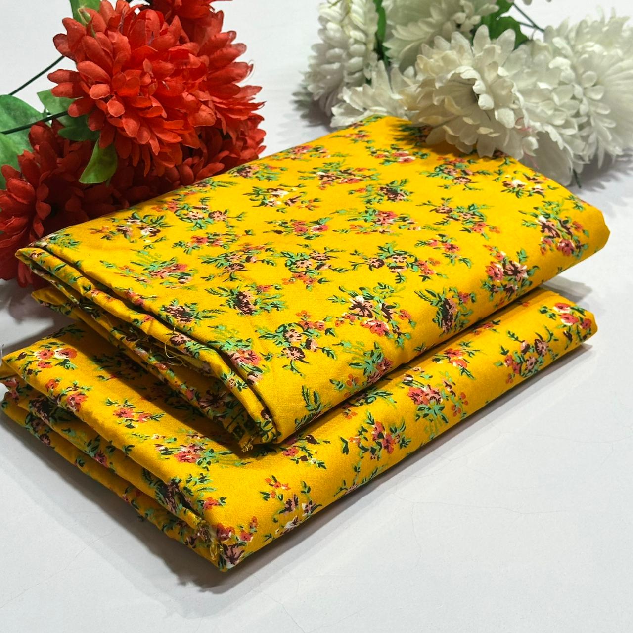 MIcro Polo Cotton - 2 Pcs Suit - D 81