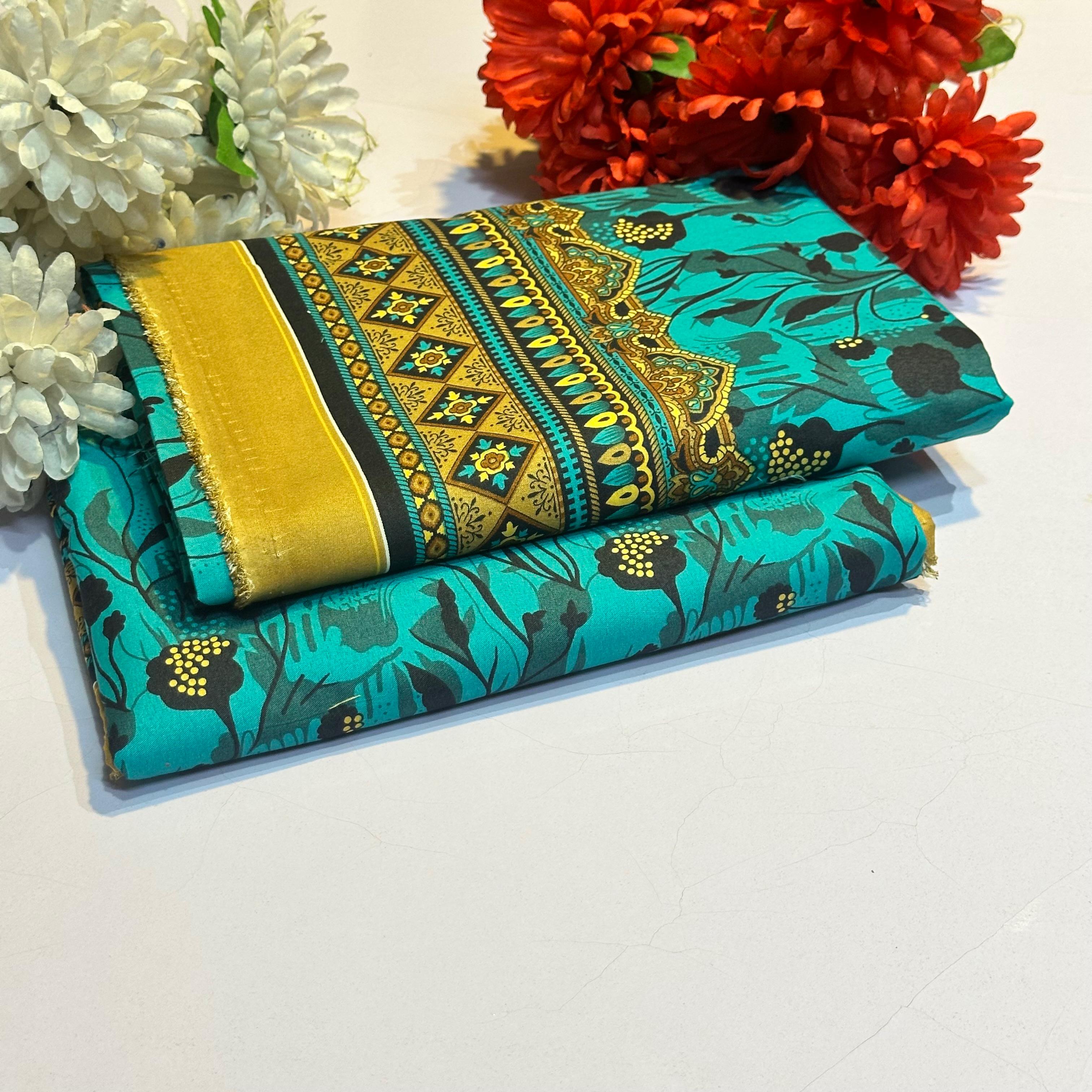 MIcro Polo Cotton - 2 Pcs Suit - D 09