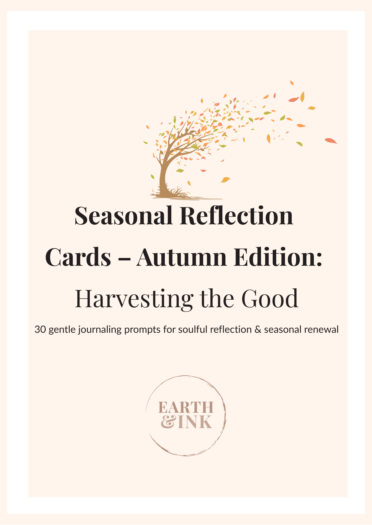 ✨ Seasonal Reflection Cards – Autumn Edition: Harvesting the Good