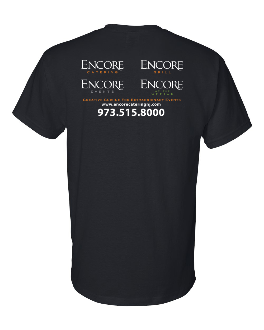 Gildan Unisex DryBlend® T-Shirt - 8000 - front and back imprint