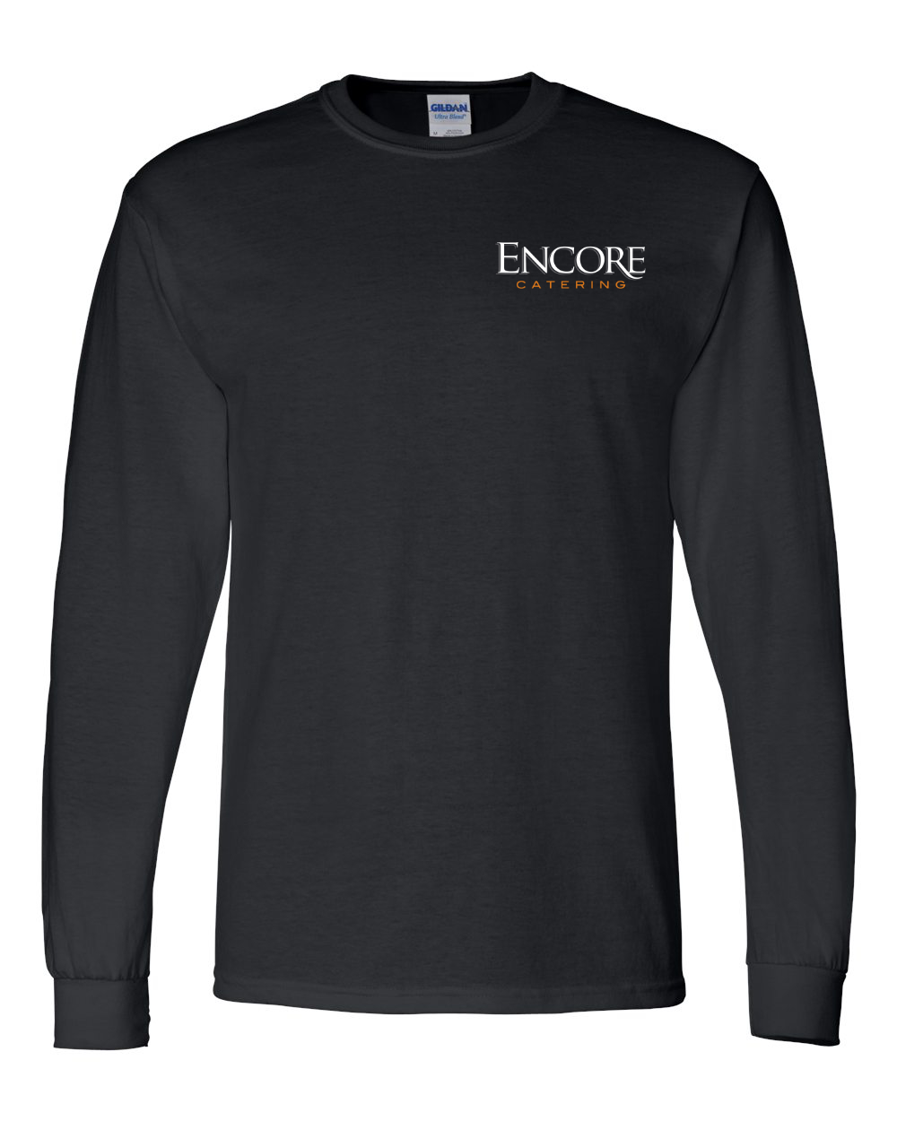 Gildan Unisex DryBlend® 50/50 Long Sleeve T-Shirt - 8400 - front and back imprint