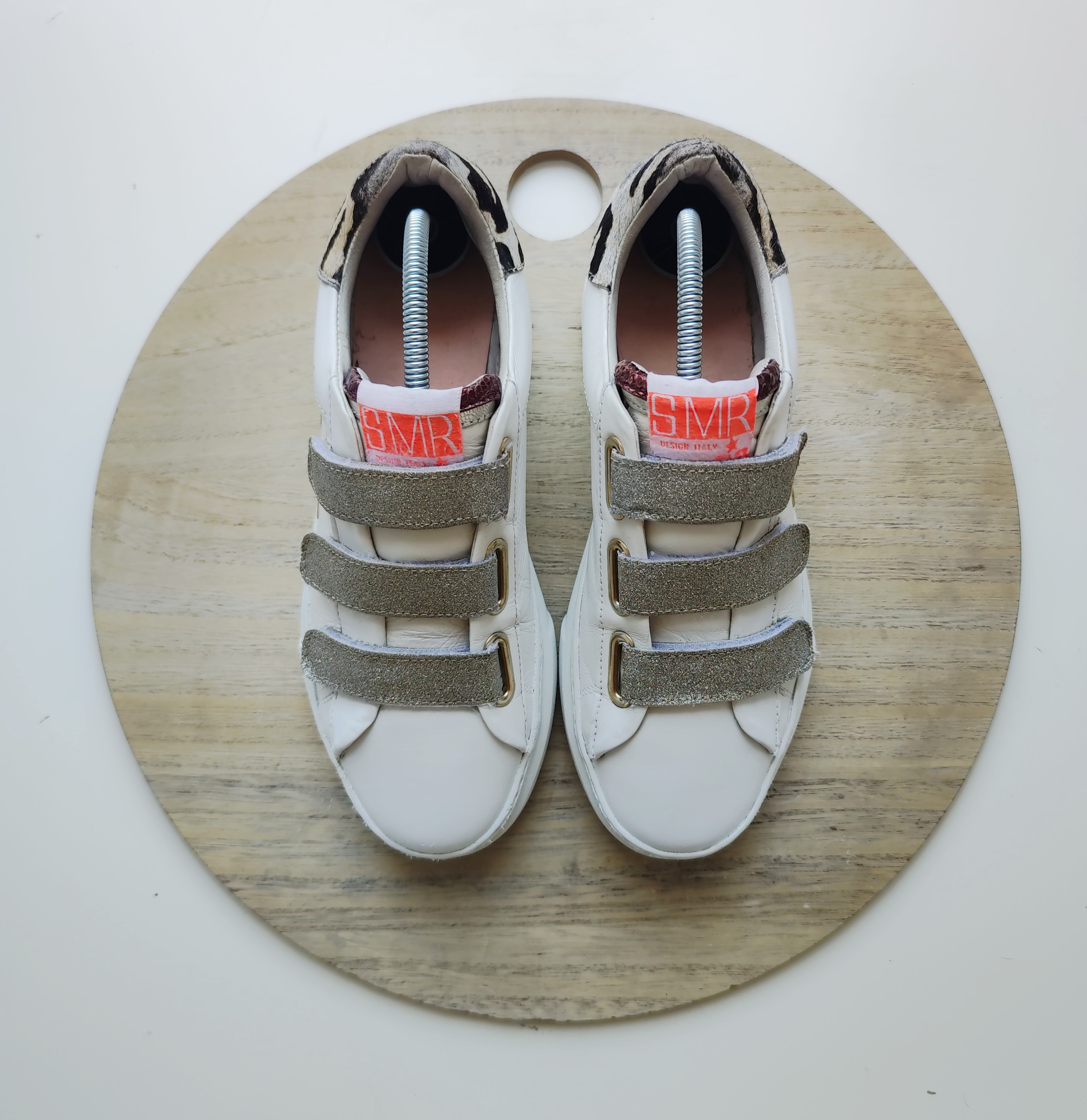 SMR Blanches à paillettes T.36