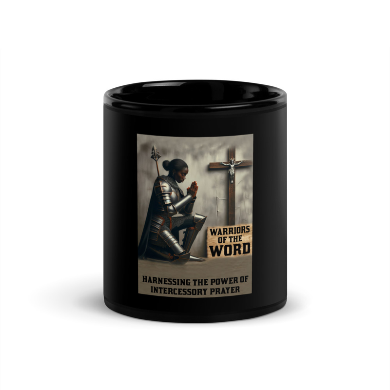 Warriors of the Word Black Mug