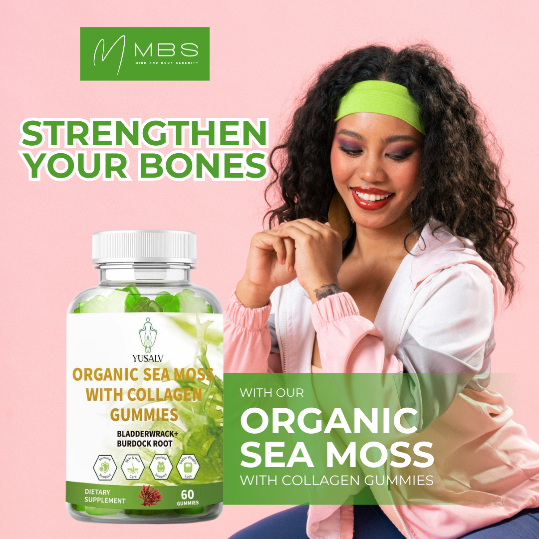 Organic Sea Moss with Collagen Gummies