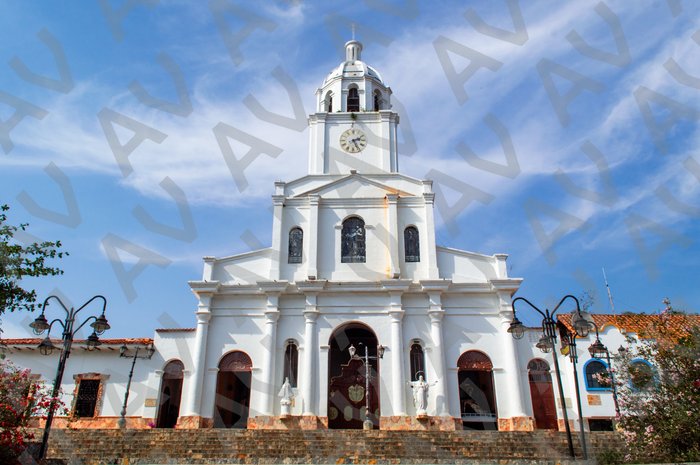 Los Santos Church Front View