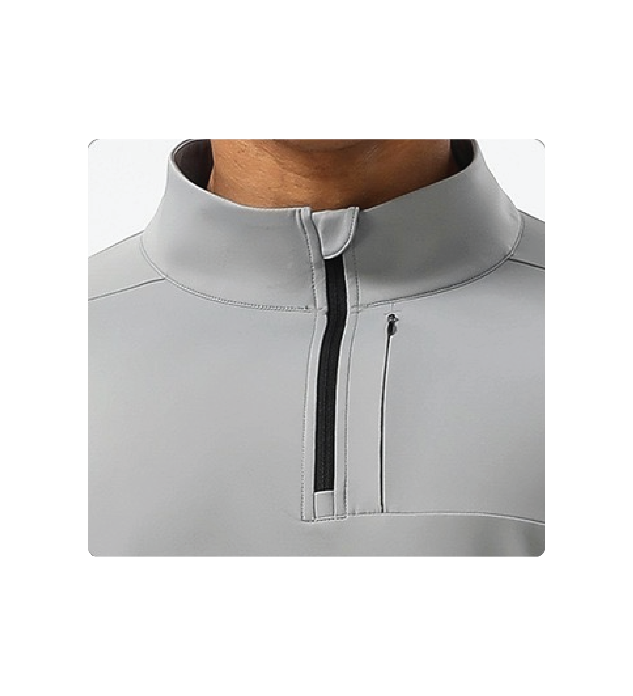 Outdoor Functional Tee-Mockneck