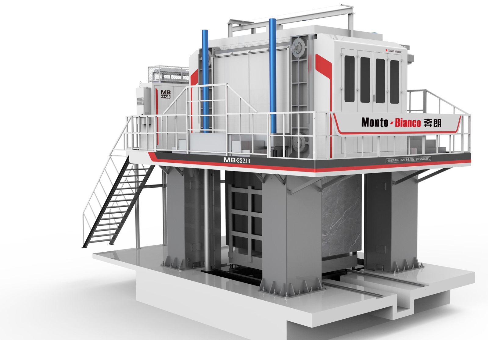 Máquina de corte industrial Monte Bianco