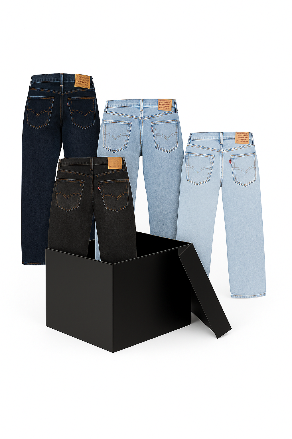 Box jeans Levi's homme mix code 40 pièces 7.5€ unité