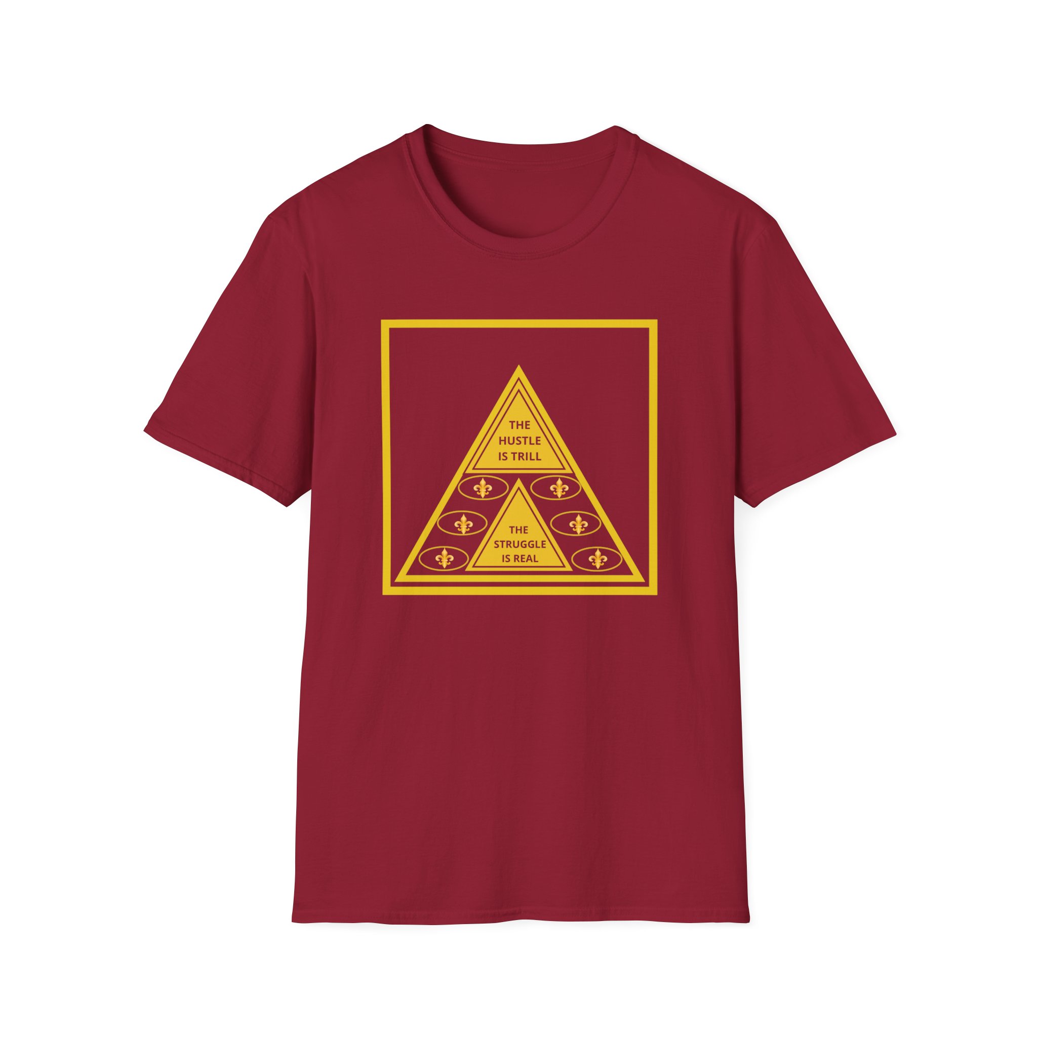 Geometric Red T-Shirt