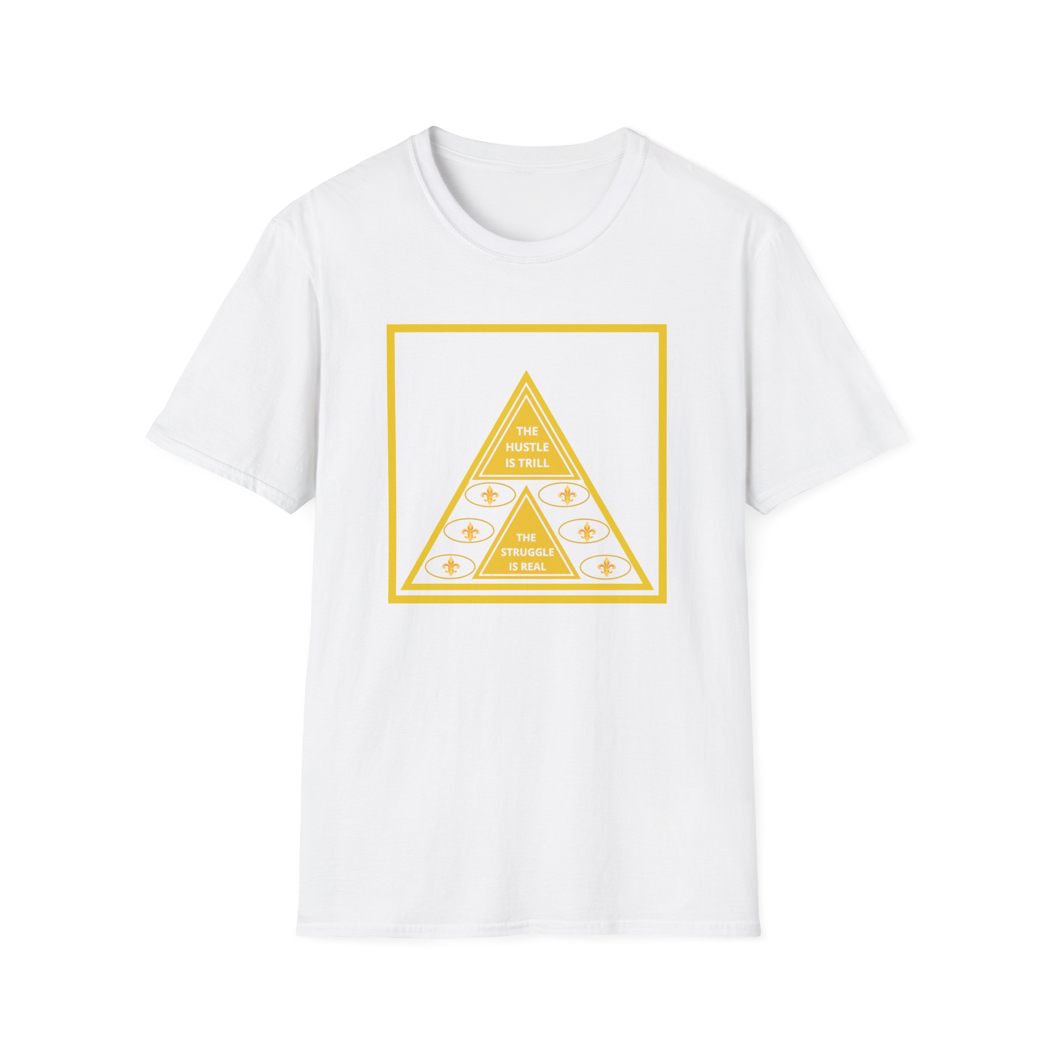 Geometric Pyramid Graphic T-shirt