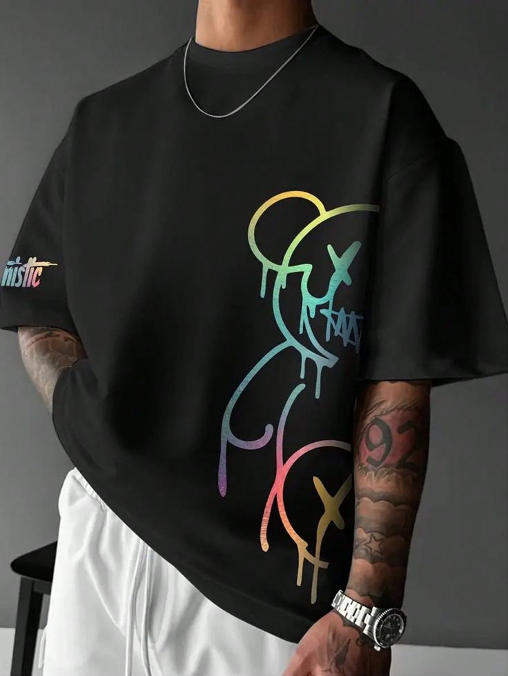 Bad Teddy Oversized Puff Printed Exclusive T-shirt 