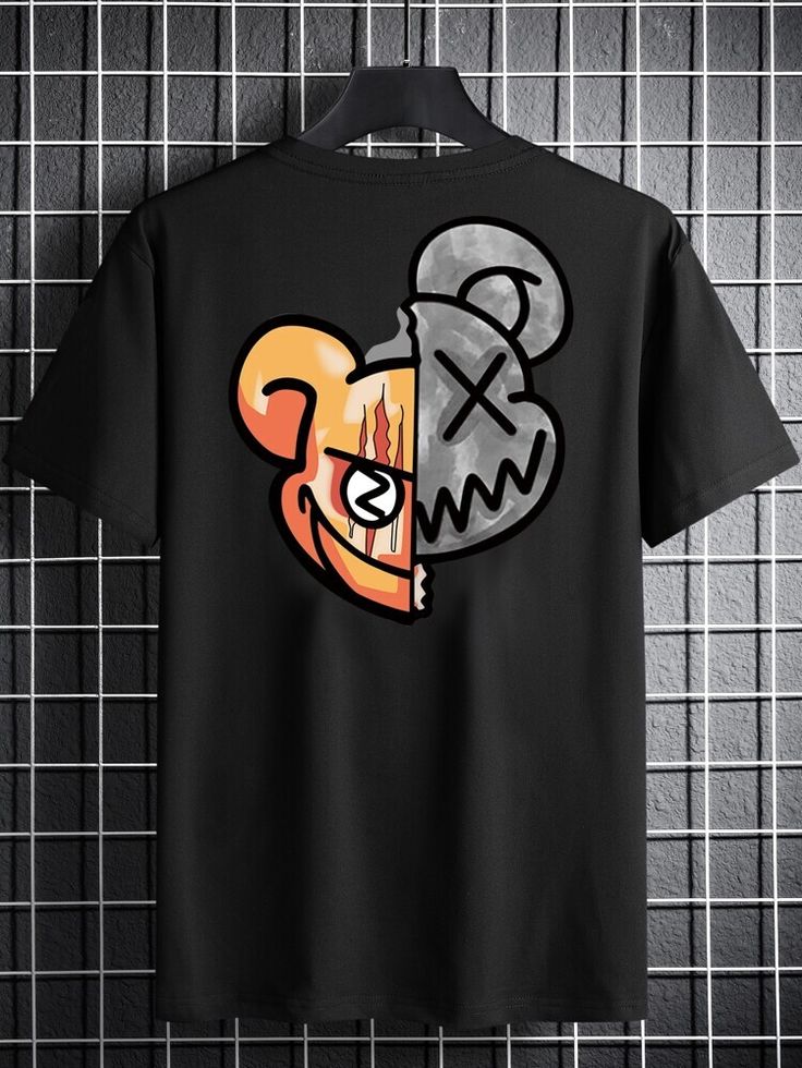 Graphic Bear Face T-Shirt