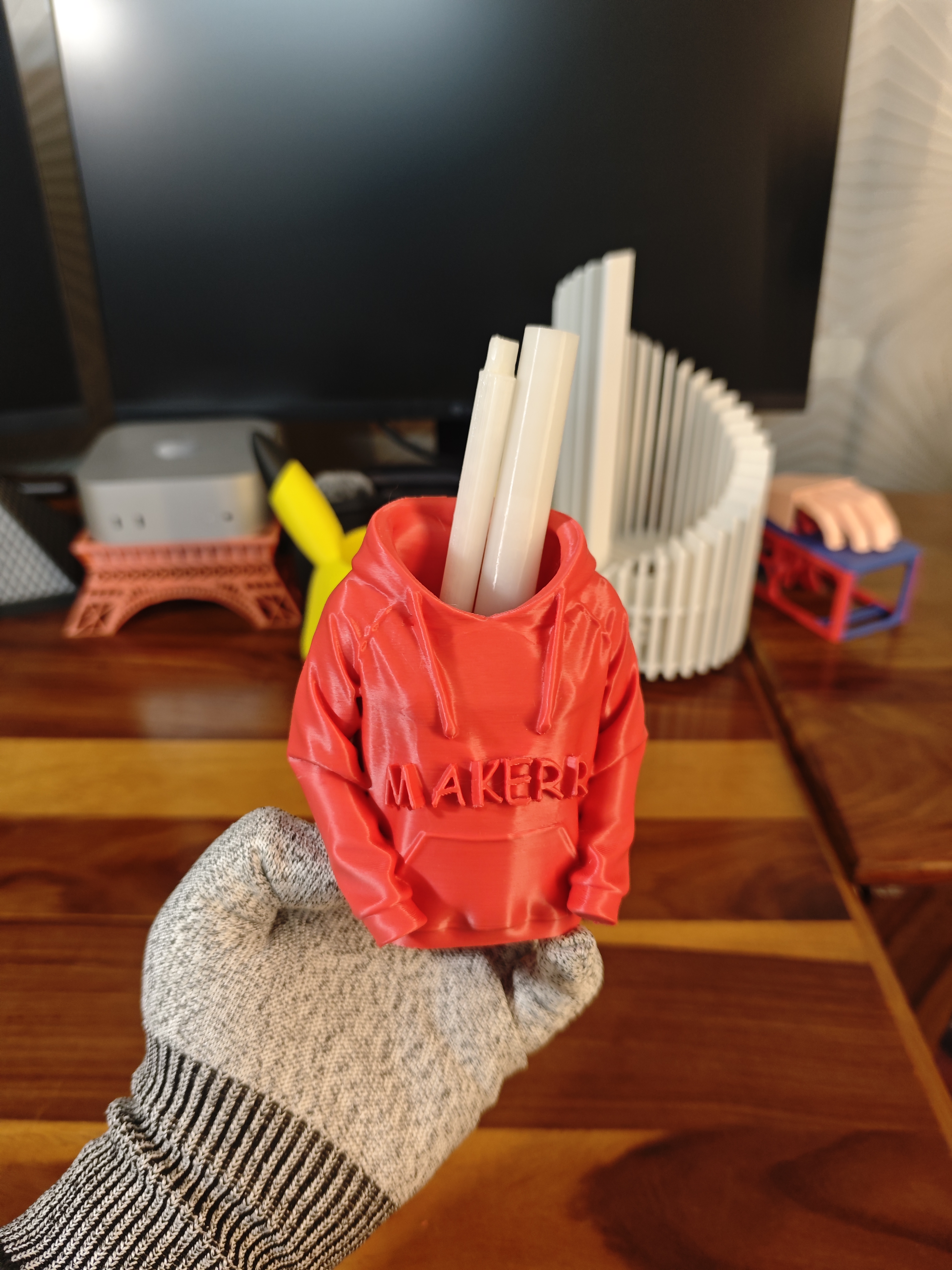 Customized Hoodie Pen Holder