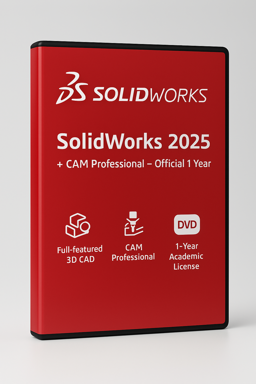 SolidWorks 2025 + CAM Professional – Official 1 Year