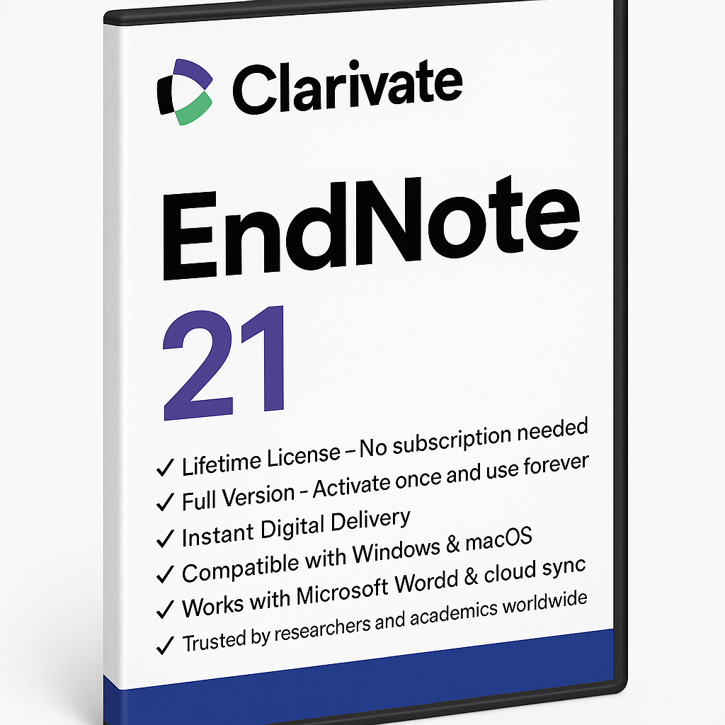 EndNote 21 Lifetime License WINDOWS / MAC