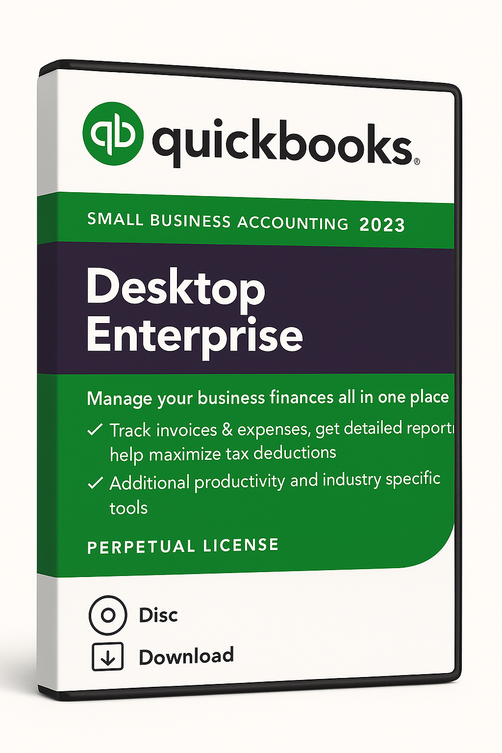 QuickBooks Desktop Enterprise 2023 β Original Perpetual License