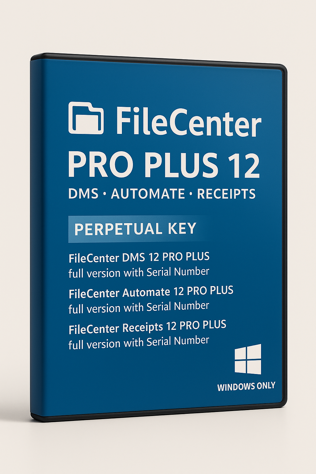 FileCenter Pro Plus 12 - DMS - Automate - Perpetual License DVD
