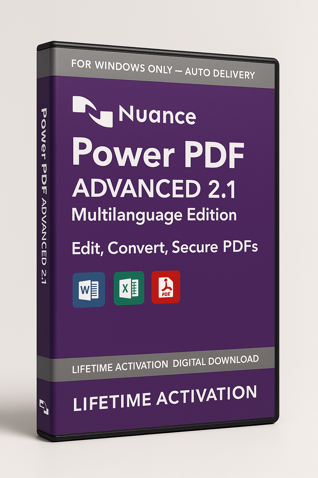 Nuance Power PDF Advanced 2.1 LifeTime License