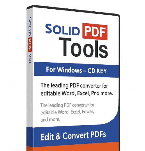 Solid PDF Tools v10 For Windows β Lifetime CD Key